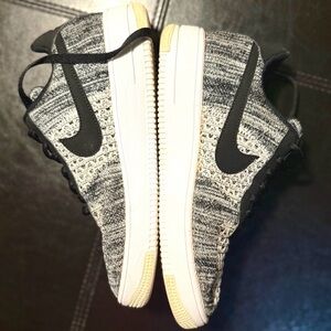 Nike Air Force 1 Flyknit 2.0 "Oreo" sneaker in black and white Women’s Size 7